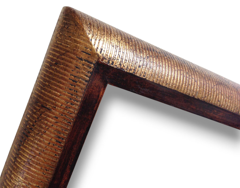 Tondo 40 Strié sisyphe filet pain-brûlé