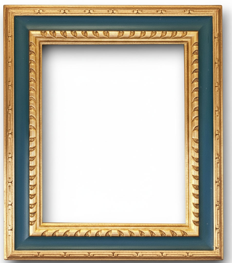 Milos 80 Sculpté gaudron or vert antique