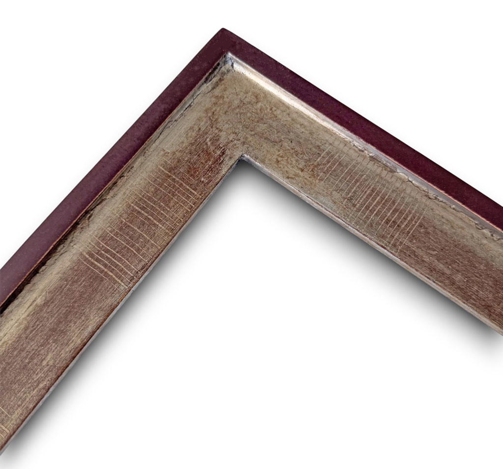 Dion Gravé alterné argent filet et dos couleur