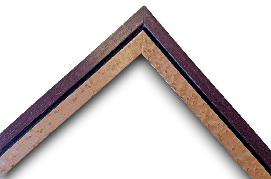 Arcobaleno 50, Placage érable amarante