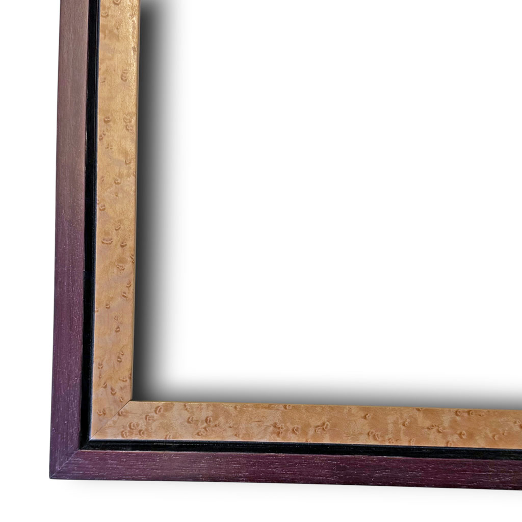 Arcobaleno 50, Placage érable amarante