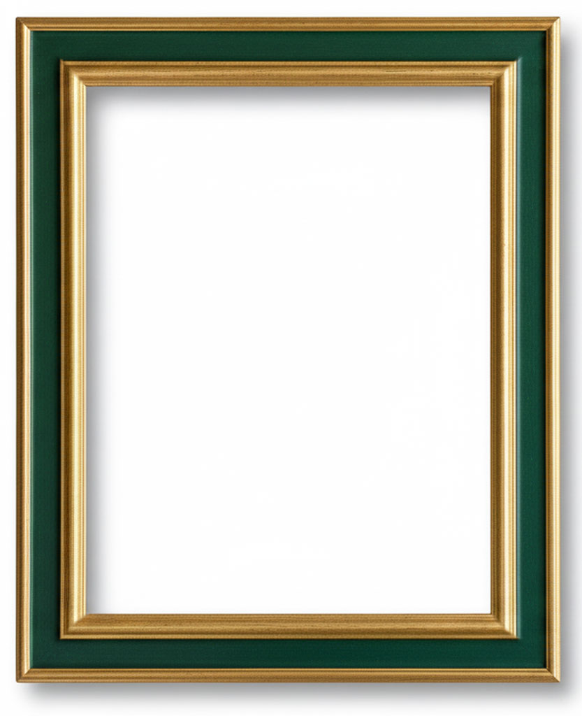 Zante vert foncé boudins or