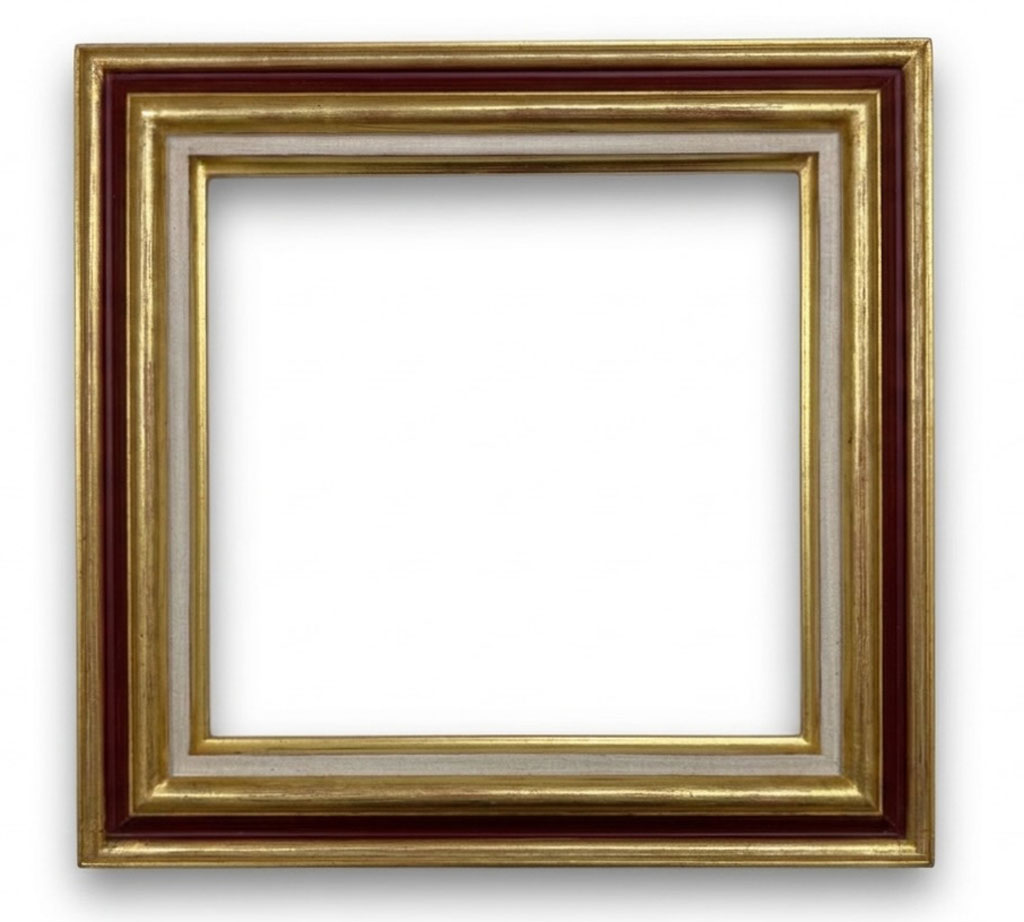 Ceto L: 65 mm / H: 40 mm  Or fin gorge sienne
