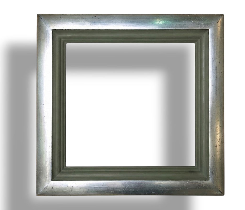 Troubet argent boudin vert foncé